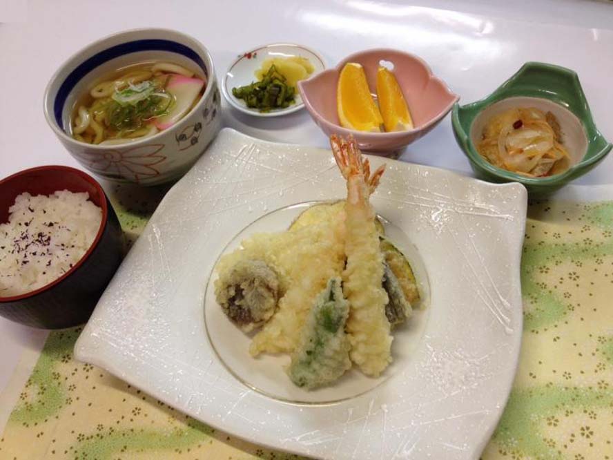 天ぷらランチ